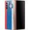 Slovenia Flag Distressed Galaxy Z Fold2 5G Skin